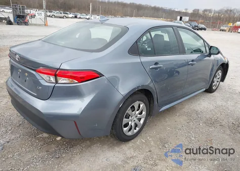 2025 Toyota Corolla Le z USA, uszkodzony, nr VIN 5YFB4MDE1SP267103